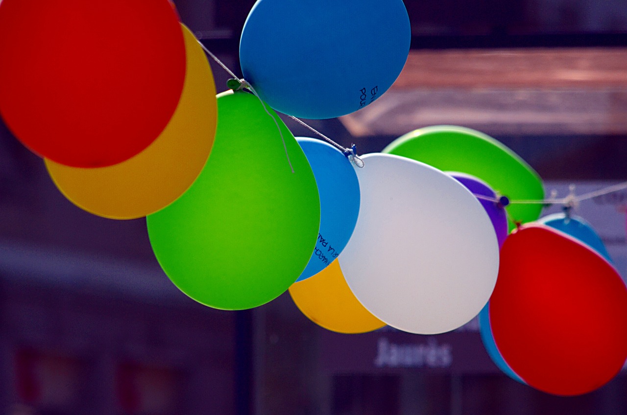 balloons, air, festival