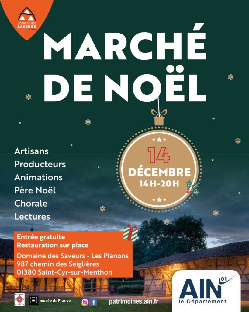 Marché de Noel Affiche 2024
