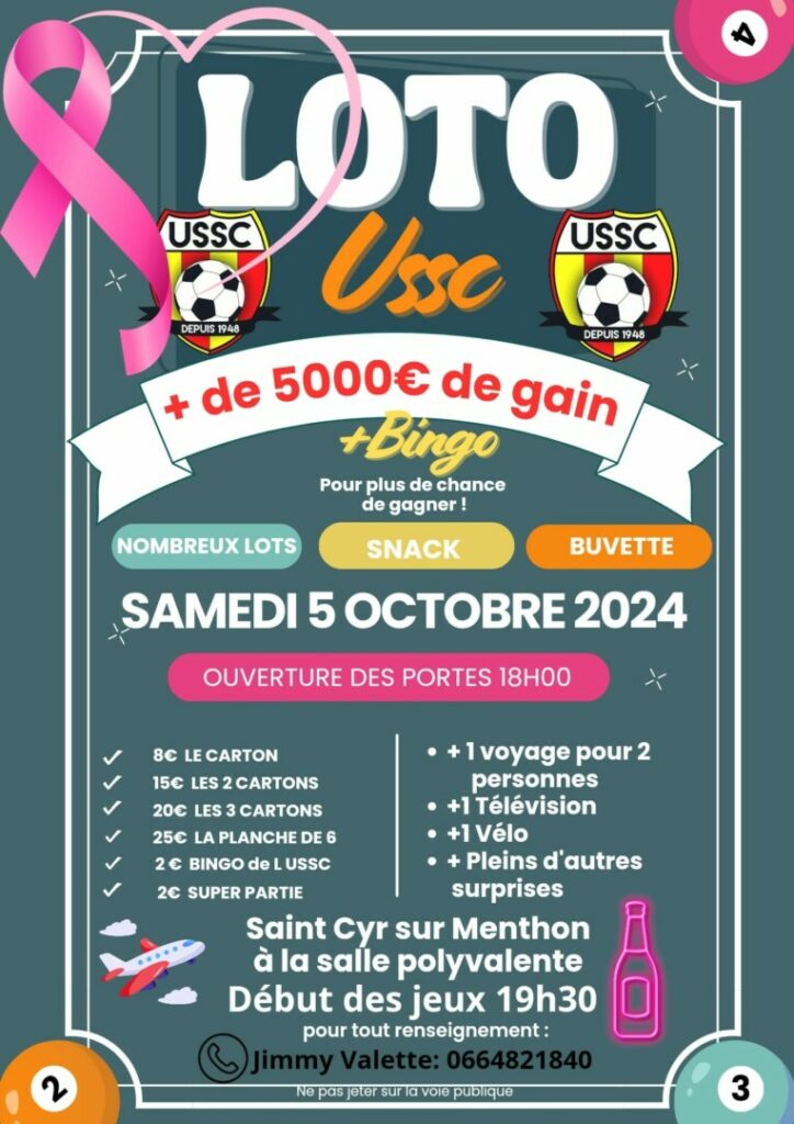 Affiche Loto USSC