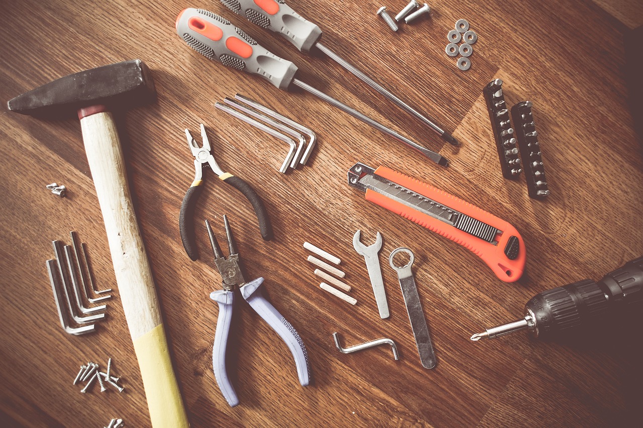 tools, construct, craft, Outils